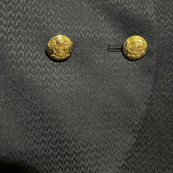 Cremieux Women’s Double Breasted Blazer Navy Textured 12 - Picture 4 of 4